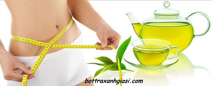 Bột trà xanh giảm cảm giác thèm ăn giúp cơ thể hạn chế sự hấp thụ chất béo